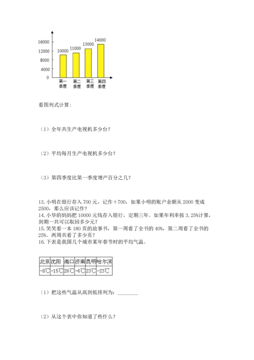 六年级小升初数学解决问题50道及一套参考答案.docx