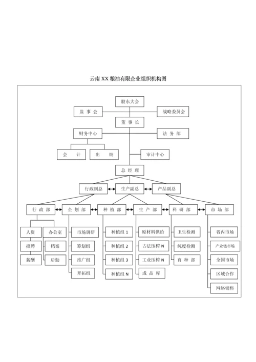 粮油有限公司商业计划书.docx