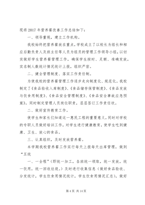 营养改善计划工作总结_1.docx