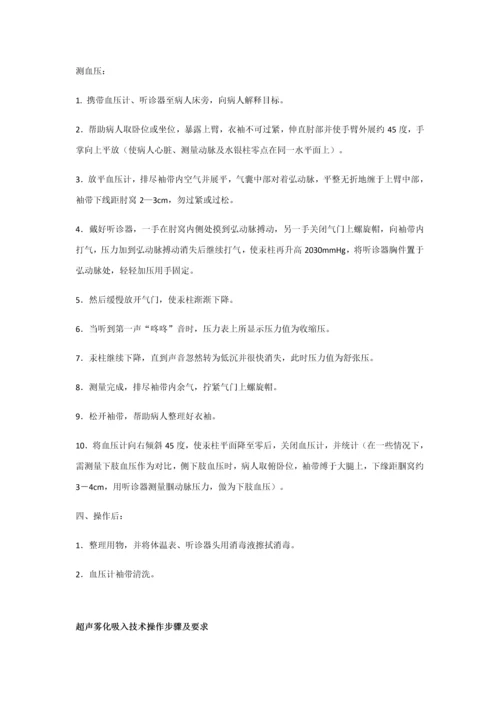 医疗护理核心技术操作专项规程.docx