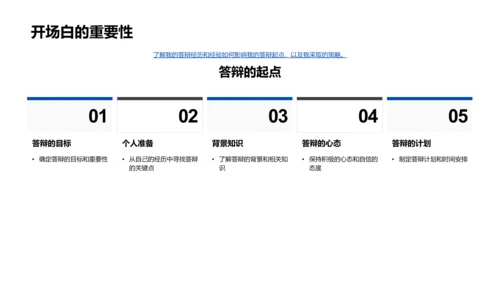 答辩技巧报告