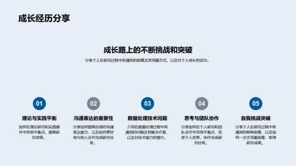 博士论文开题报告，蓝色背景通用PPT模板