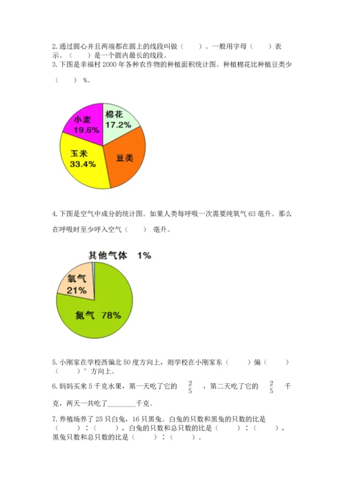 人教版六年级上册数学期末测试卷（能力提升）word版.docx