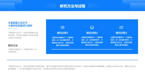 蓝色简约医疗开始报告