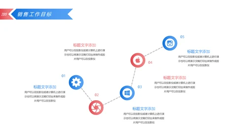 2019简约大气销售部年终工作总结汇报PPT模板