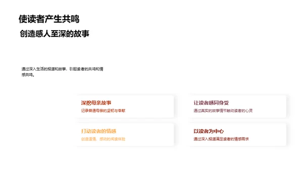 打造母亲节特刊