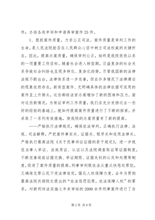 人民法院司法自查报告.docx