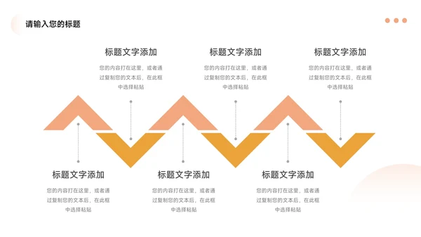 黄色高端大气图文公司宣传画册PPT模板