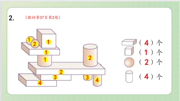 人教版小数一年级上册第四单元课本练习八（课本P37-38页）ppt10页