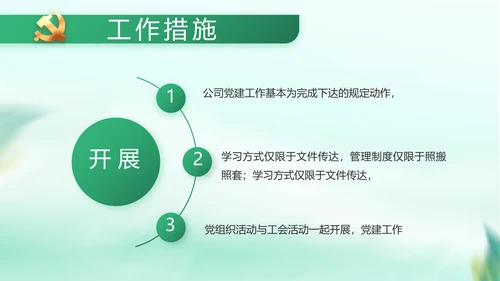 纪检监察党风廉政工作计划动态PPT