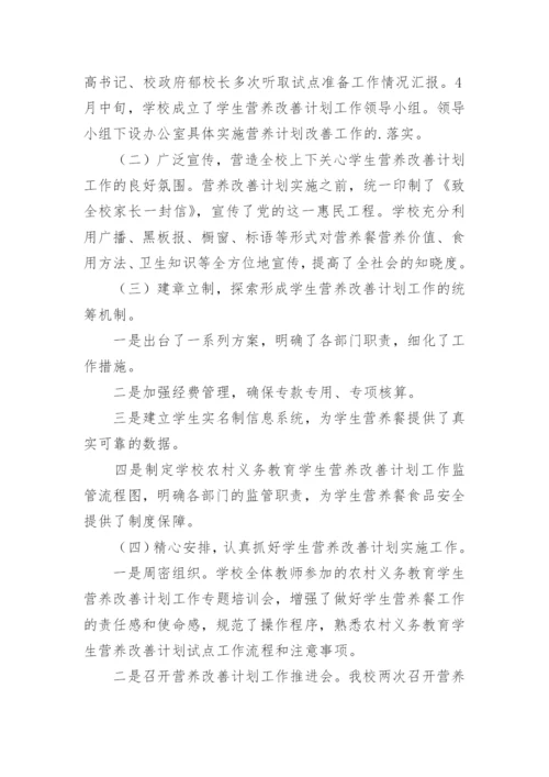 营养餐工作总结.docx