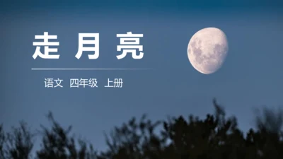 2《走月亮》  课件