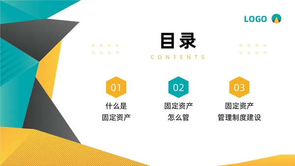 黄绿简约企业固定资产管理培训PPT模板宣传PPT动态PPT固定资产培训