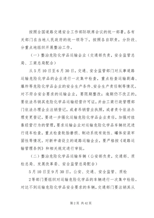 道路运输危险化学品安全专项整治方案.docx