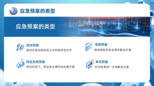 蓝色科技风信息安全应急响应及处置演练培训PPT应急培训