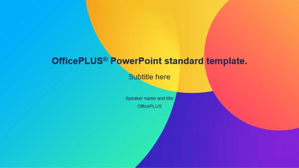 多色创意互联网培训课件发布会PPT主题
