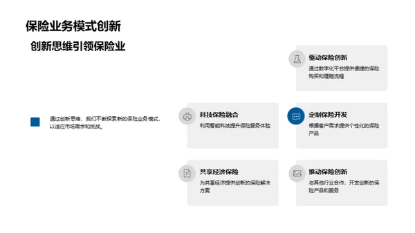 创新驱动保险业务