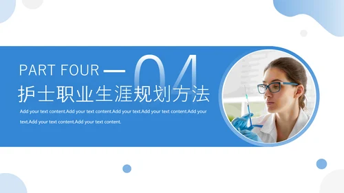 护士职业生涯规划方案PPT模板