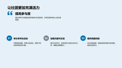 语文社团启动报告PPT模板