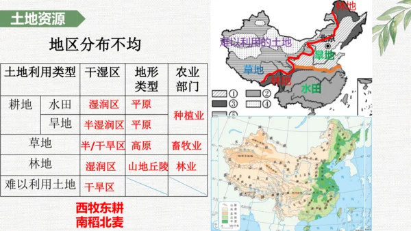 八上：中国的自然资源（一轮复习课件12张）（人教版）