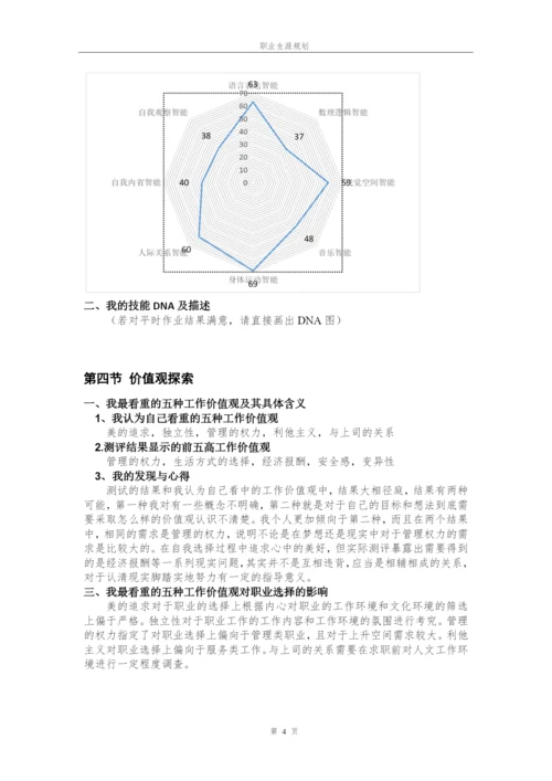 11页7000字金融系投资学专业职业生涯规划.docx