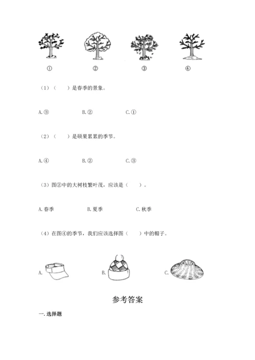 教科版科学二年级上册《期末测试卷》带答案下载.docx