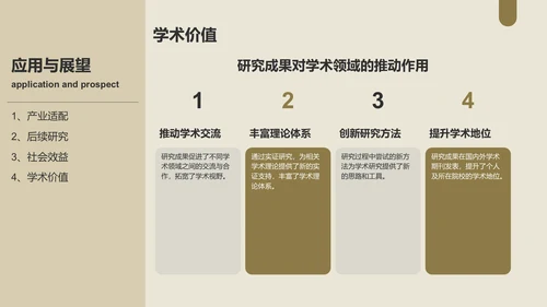 棕色简约风毕业答辩PPT模板