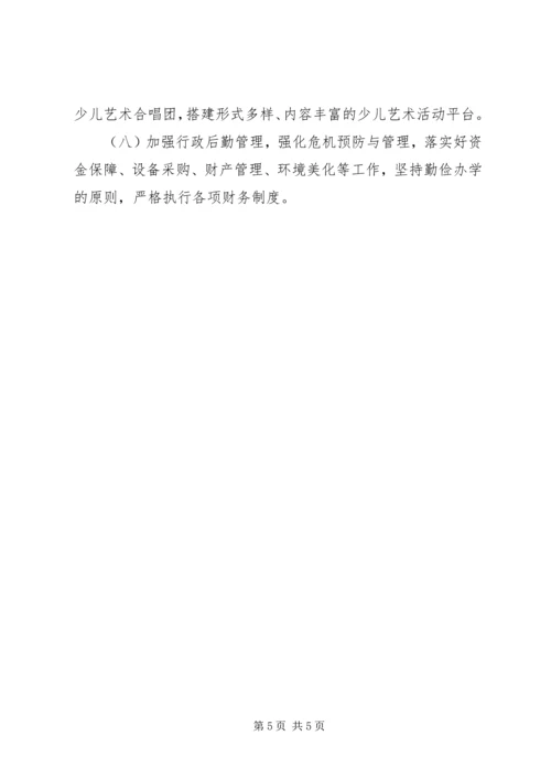 青少年校外活动中心工作计划范文.docx