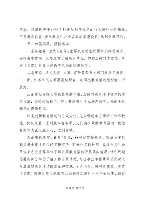 市经委加强作风建设活动情况汇报.docx