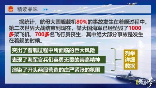 4 一着惊海天——目击我国航母舰载战斗机首架次成功着舰 课件（共37张PPT）