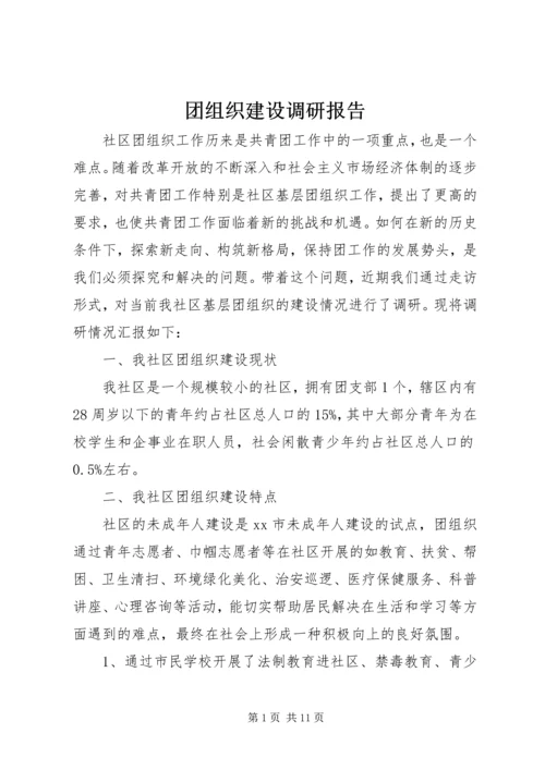 团组织建设调研报告 (5).docx