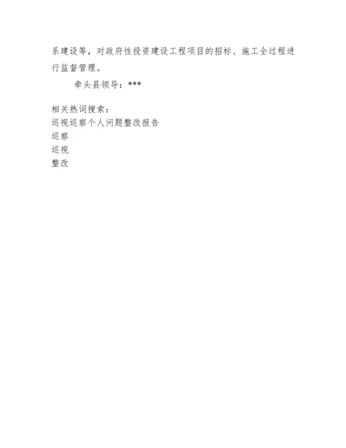 巡视巡察反馈问题整改工作方案.docx