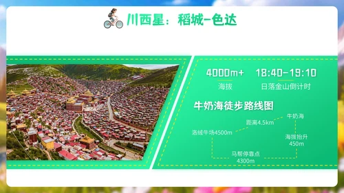 浅绿色3D风格8月旅游攻略