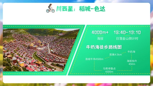 浅绿色3D风格8月旅游攻略
