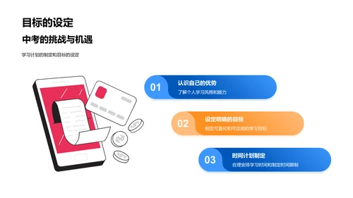 中考学习方法讲解PPT模板