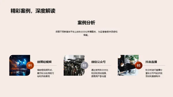 新媒体传播秋分文化