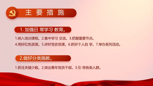 修好党史必修课红色革命党史学习教育PPT动态