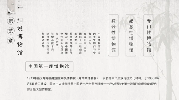 国际博物馆日古董收藏PPT模板