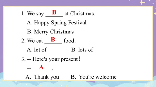 Module 10 Unit 2  Merry Christmas! 课件(共33张PPT)