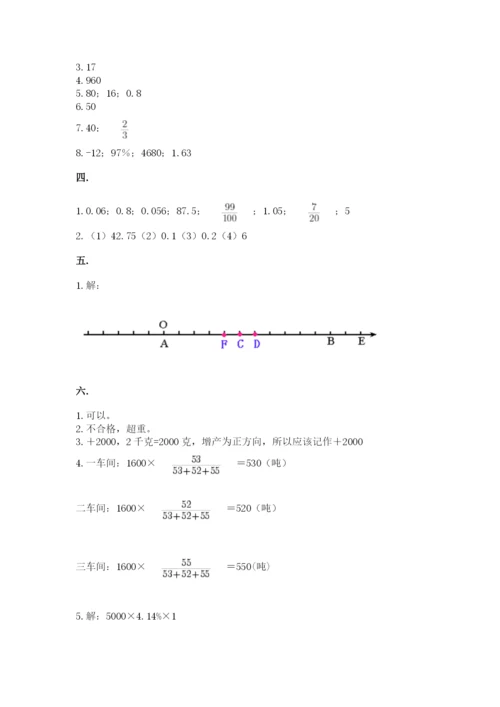 杭州文澜中学小升初数学试卷附参考答案（基础题）.docx