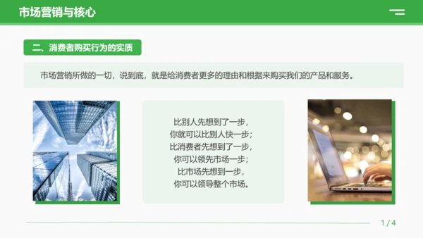 绿色商务营销技巧和营销方法策略公司企业员工知识培训PPT