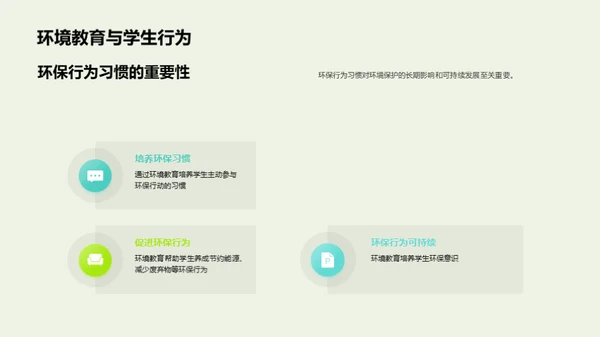 校园绿化·环保教育新理念