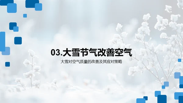 大雪节气与环境