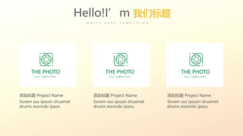 抽象艺术感公司产品介绍宣传通用PPT动态模板