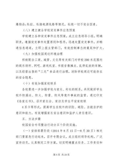 附3、校园安全专项整治方案.docx
