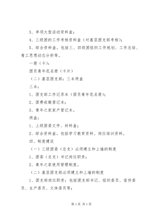 基层团务工作标准 (4).docx