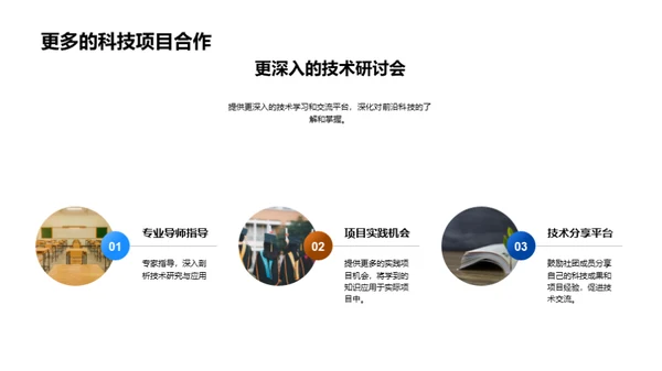 科技社团 我们的成长舞台