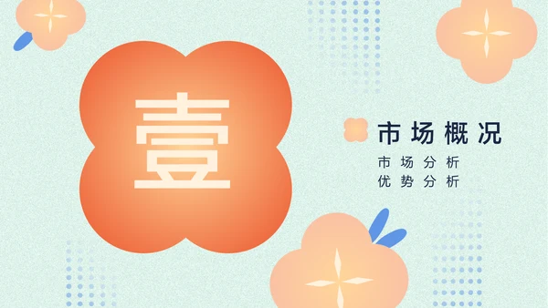 浅色中国风香薰精油商业计划书PPT套装