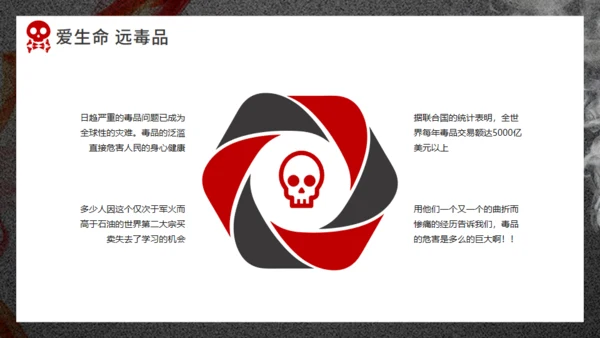 珍爱生命远离犯罪禁毒通用PPT课件