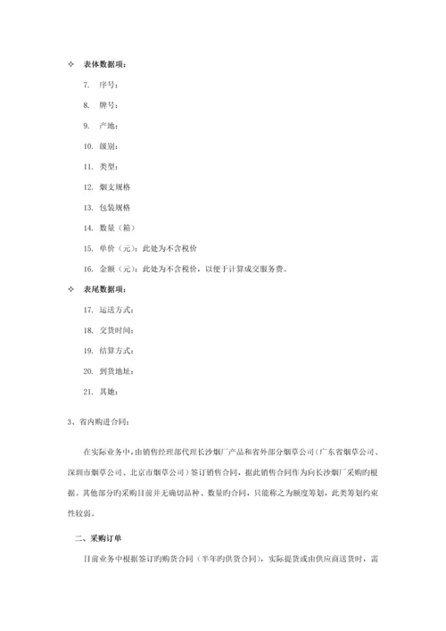 湖南烟草公司营销标准流程调查汇总报告.docx